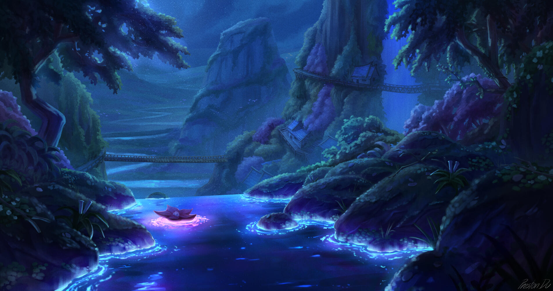 Spirit Blossom BG Night Spirit Blossom BG Night
